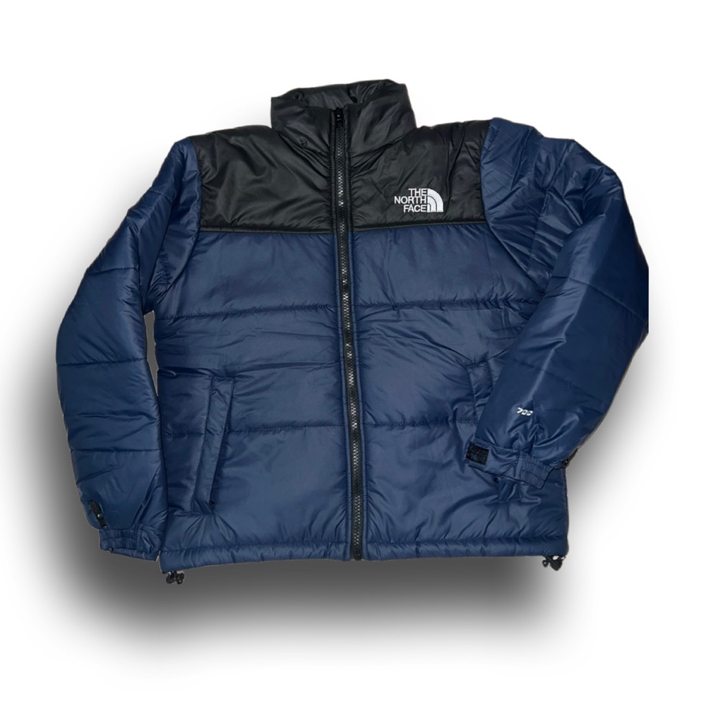 TNF 700 black on navy lightweight packable thermoball trekker